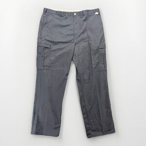 Dickies‎ Pants Mens 42x37 (43x34) Charcoal Grey Cargo Pockets Relaxed Fit NEW